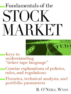 cover image of Fundamentals of the Stock Market